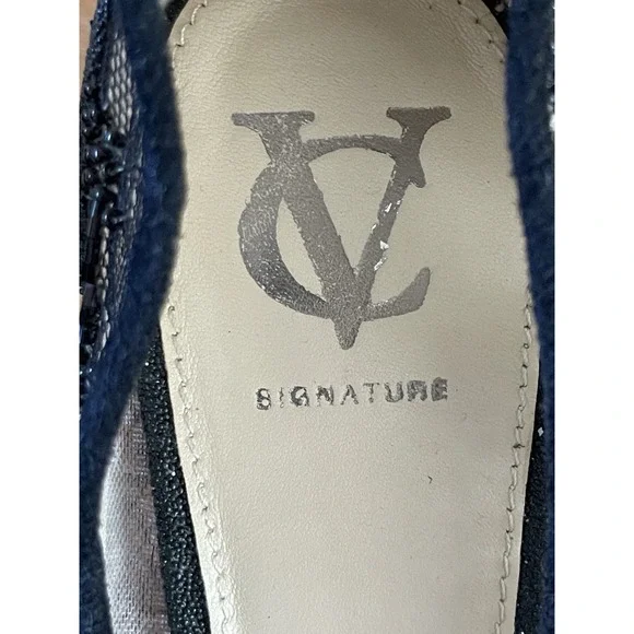 Vero Curio Heels Shoes Black Lace Floral Beaded High 4.5" Womens 10M Rhinestone - Picture 2 of 14